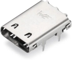632723300021, USB Connectors WR-COM USB3.1 Type C SuperSpeed+ Rcpt