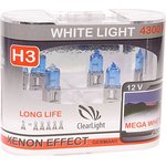 Лампа 12V H3 55W PK22s 4300K ClearLight WhiteLight 2 шт. DUOBOX MLH3WL