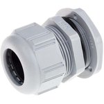 0 980 20, Grey Polyamide Cable Gland, PG7 Thread, 3mm Min, 6.5mm Max, IP68