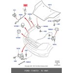 Втулка упора капота FORD Fusion 1 144 721