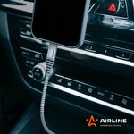 ACHC40, Кабель Type-C/Lightning Iphone/IPad поддержка PD черный нейлоновый 2 м ...
