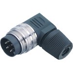 09 0137 70 04, Mini Connector Plug 4 Contacts, 6A, 250V, IP40