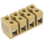 7906240000, SAK Series Non-Fused Terminal Block, 4-Way, 41A, 22 10 AWG Wire ...