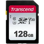 Карта памяти Transcend 300S SDXC 128Gb UHS-I Cl10, TS128GSDC300S