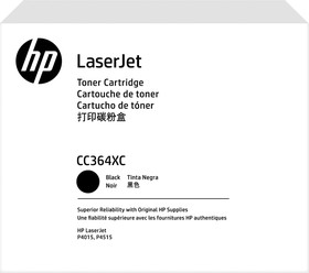 Фото 1/3 CC364XC, Контрактный картридж HP 64X лазерный увеличенной емкости (24000 стр)