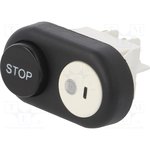 4010TTR1503, Switch: push-button, Floor: 2, SPST, 16A/250VAC, OFF-ON, 22x30mm