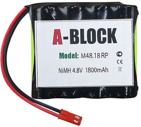 A-BLOCK M48.18RP, Аккумуляторная сборка NiMh 4.8В 1800mAh
