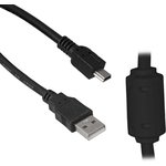 USB2.0 A(m)-mini USB B(m) FB 1.8m, Компьютерный шнур USB 2.0 A(m)-mini USB B(m) ...
