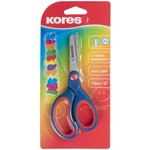 Ножницы детские Kores Softgrip 13 см с пласт. прорезин. ассимитр. ручками