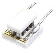 Фото 1/2 CP076581-238, Thermoelectric Peltier Modules peltier, 6.5 x 8.1 x 2.38 mm, 0.7 A, wire leads