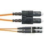 NKFPX2ERLSSM001, Fiber Optic Cable Assemblies NK 2-fiber OM3 1.6mm Riser Jacket Patch