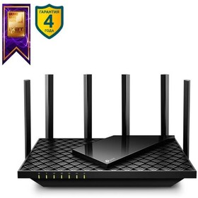 Фото 1/10 TP-Link Archer AX72 Двухдиапазонный гигабитный роутер Wi-Fi AX5400 с поддержкой Mesh, LAN 4x1Гбит/с, WAN 1x1Гбит/с