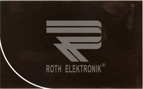 Фото 1/3 Copper-plated board, 100.2 x 160.15 mm, double-sided copper plating, non-perforated, Roth Elektronik RE01-DF