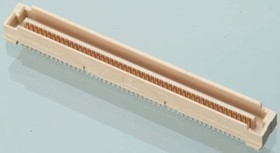 Фото 1/2 61083-081400LF, BergStak, 80 Way, 2 Row, Right Angle PCB Header