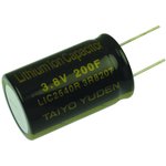 LIC1030RS3R8206, CAPACITOR, LITHIUM ION, CYLINDER TYPE, 3.