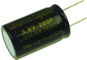 LIC1030RS3R8206, CAPACITOR, LITHIUM ION, CYLINDER TYPE, 3.