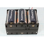 Батарейный отсек (держатель) D6, марка BH161A, контакты 2L