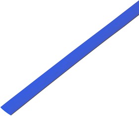 55-0605, Трубка термоусаживаемая ТУТ 6,0/3,0мм, синяя, упаковка 50 шт. по 1м,