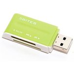 5bites RE2-102GR (RE-102GR) Устройство ч/з карт памяти USB2.0 / ALL-IN-ONE / USB PLUG / GREEN