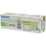 12961LLECOCP, Лампа 12V W5W T10W W2.1x9.5d Long Life Eco Vision PHILIPS