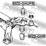 MZDGHUPR, MZD-GHUPR_отбойник амортизатора заднего!\ Mazda 6/Anteza 05-13