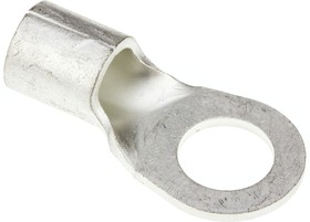 Фото 1/2 38-12, R Uninsulated Ring Terminal, 12mm Stud Size, 26.6mm² to 42.4mm² Wire Size