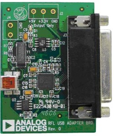 Фото 1/2 EVAL-ADF4XXXZ-USB, USB-to-Parallel Adapter Board, ADF4xxx, PLL Synthesizer