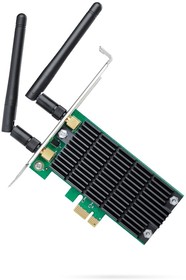 Фото 1/10 TP-Link Archer T4E AC1200 Двухдиапазонный Wi-Fi адаптер PCI Express