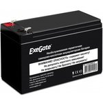 Exegate EX285659RUS Аккумуляторная батарея HRL 12-9 (12V 9Ah 1234W, клеммы F2)
