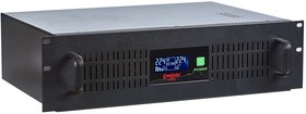 Фото 1/4 Exegate EP285776RUS ИБП ExeGate ServerRM UNL-1500.LCD. AVR.С13.RJ.USB.3U 1500VA/900W, LCD, AVR, 4*IEC-C13, RJ45/11, USB, 3U, Black