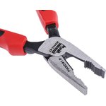 MB452-6T, Combination Pliers, 197 mm Overall, Straight Tip, 11mm Jaw