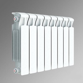 00-00015963, 50012, Радиатор биметаллический Rifar Monolit 500/100 12 секций нижнее правое подключение