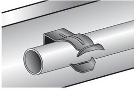 P8P, Conduit Fittings & Accessories Pushfit conduit clip for 1/2 conduit