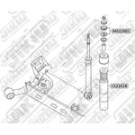 MS22001, MS22001_опора амортизатора!\ Nissan Cube 03-08