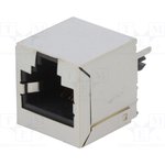 RJJS88142E7V036, Гнездо, RJ45, PIN: 8, Кат: 6, экранированный, Конф ...