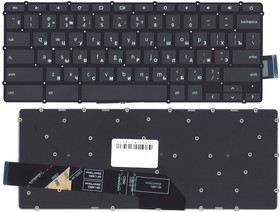 Клавиатура для ноутбука Lenovo Flex 5 CB-13 черная