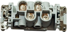 0-1102076-1, HTS розетка HE-K4/2 Series size6 400В/35A (для 1102075-1)