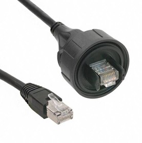 Фото 1/4 PX0837/3M00, Коммутационный шнур 3м Buccaneer Ethernet PIN 8 IP70