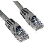 BC-6SG005M, Ethernet Cables / Networking Cables RJ45 CAT6 SHLD GRAY W/BOOT 0.5M