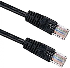 N002-002-BK, Ethernet Cables / Networking Cables 2'Cat5e/Cat5 350MHz RJ45 M/M Black 2'