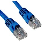BC-6SE005M, Ethernet Cables / Networking Cables RJ45 CAT6 SHLD BLUE W/BOOT 0.5M