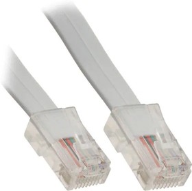 512-26-8800-WH-0014F, Cable Assembly Modular 4.26m 26AWG Modular Plug to Modular Plug 8 to 8 POS PL-PL Crimp-Crimp Carton