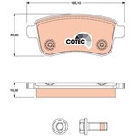 GDB1791, Колодки дисковые; \Renault Megane 3