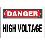 PPS0710D72, Labels & Industrial Warning Signs ADH Sign Poly 'Danger High V