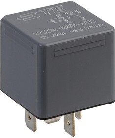 Фото 1/2 1-1904020-2, Automotive Relay - 12 VDC - 50 A - SPDT - Socket - Quick Connect.