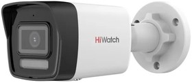 Фото 1/4 HiWatch DS-I250M(C) (2.8 mm) 2Мп уличная цилиндрическая IP-камера с EXIR-подсветкой до 30м и встроенным микрофоном