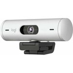 Веб-камера Logitech Webcam BRIO 500 HD, off-white (960-001428)