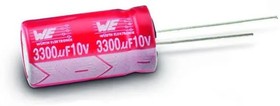 860080378022, Aluminum Electrolytic Capacitors - Radial Leaded WCAP-ATLI 1500uF 16V 20% Radial
