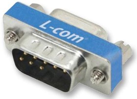 DMA060MF, NULL MODEM ADAPTOR, DB9, PLG TO RCPT