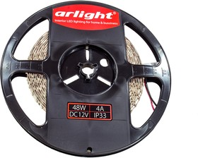 RT 2-5000 12V GREEN, 2x, св. диод. лента зеленая 3528, 120 LED, LUX 1м